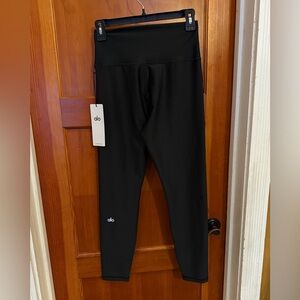ALO BLACK 7/8 High-Waist Airlift Legging SIZE LARGE